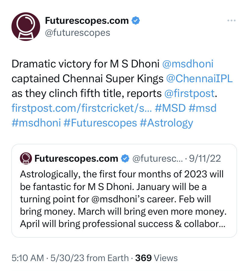 M S Dhoni