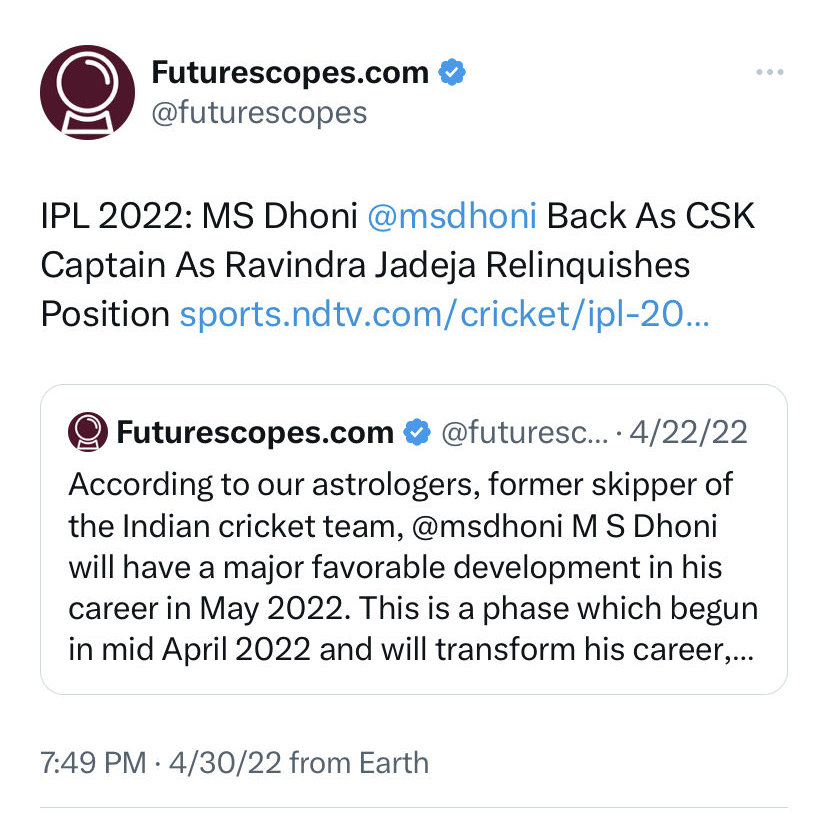 M S Dhoni